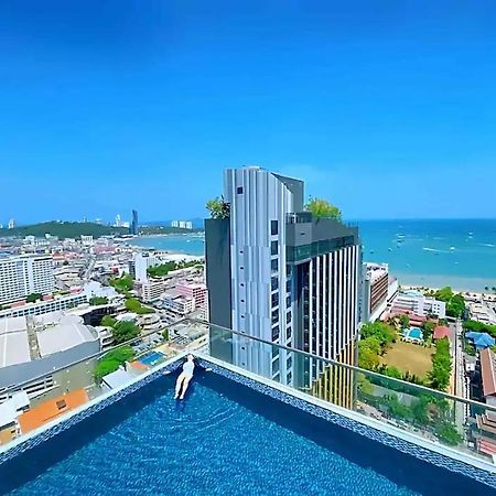 Central Pattaya - Sea View Large Balcony Condo With Infinity Pool Ngoại thất bức ảnh
