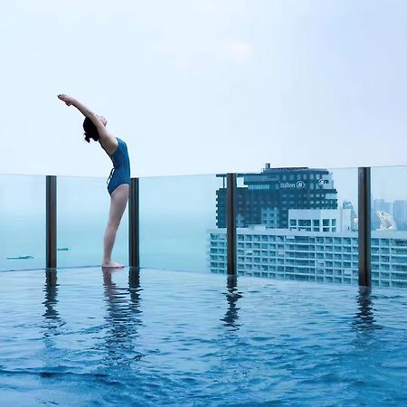 Central Pattaya - Sea View Large Balcony Condo With Infinity Pool Ngoại thất bức ảnh